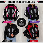 Chaqueta Antifricción para Motociclista Dama